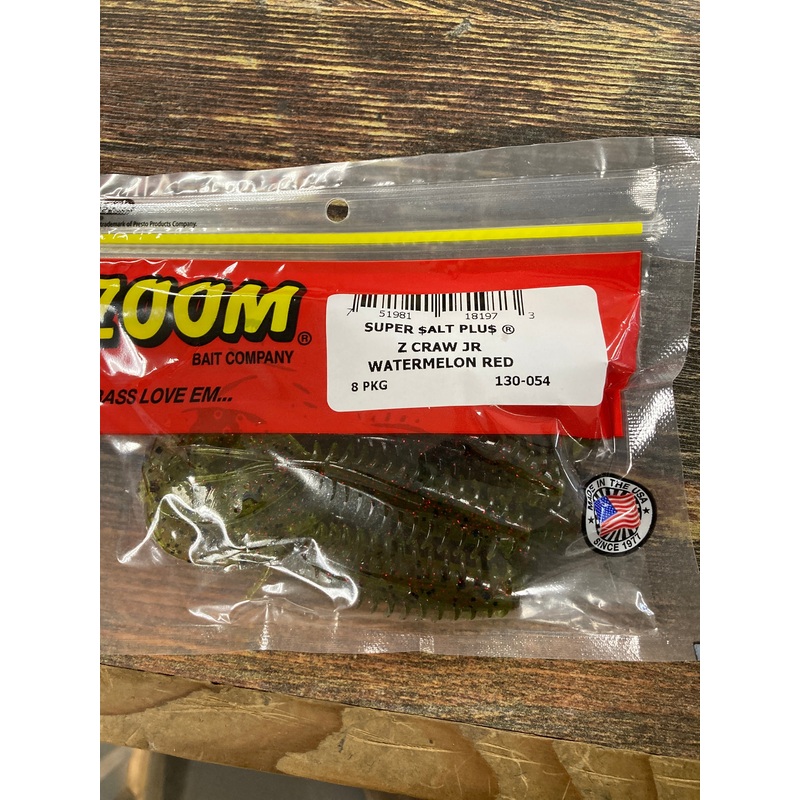 Zoom Z Craw Jr. - Watermelon Red
