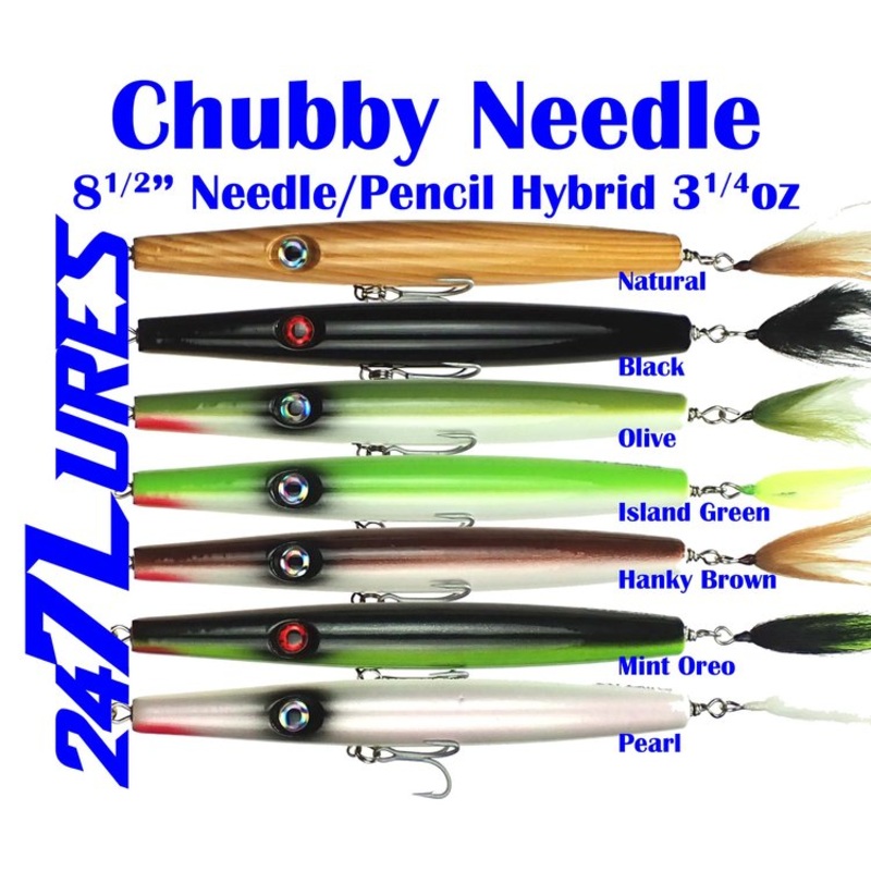 24/7 Lures - 8.5in Chubby Needle