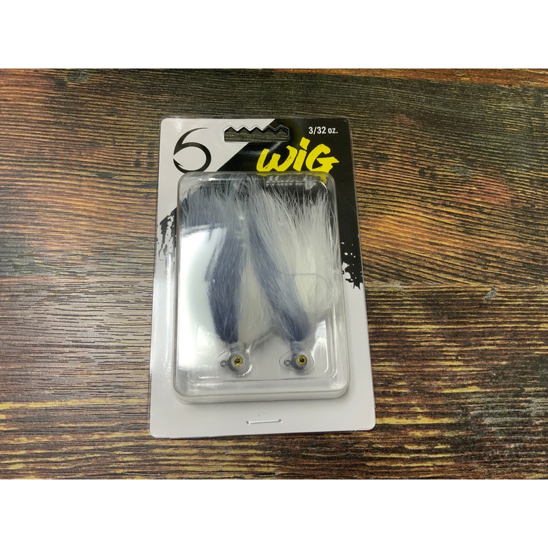6th Sense Wig Hair Jig 3/32 oz. Pro Minnow