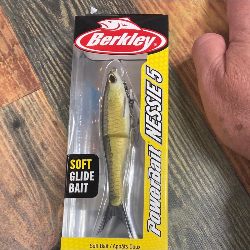Berkley Nessie 5" Golden Shiner