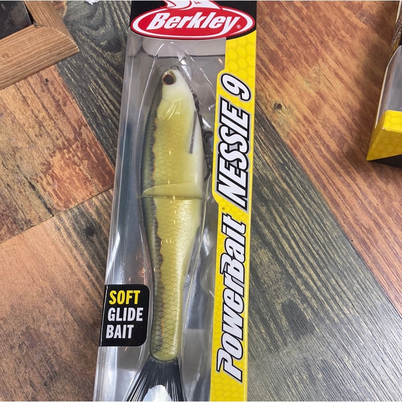 Berkley Nessie 9" Golden Shiner