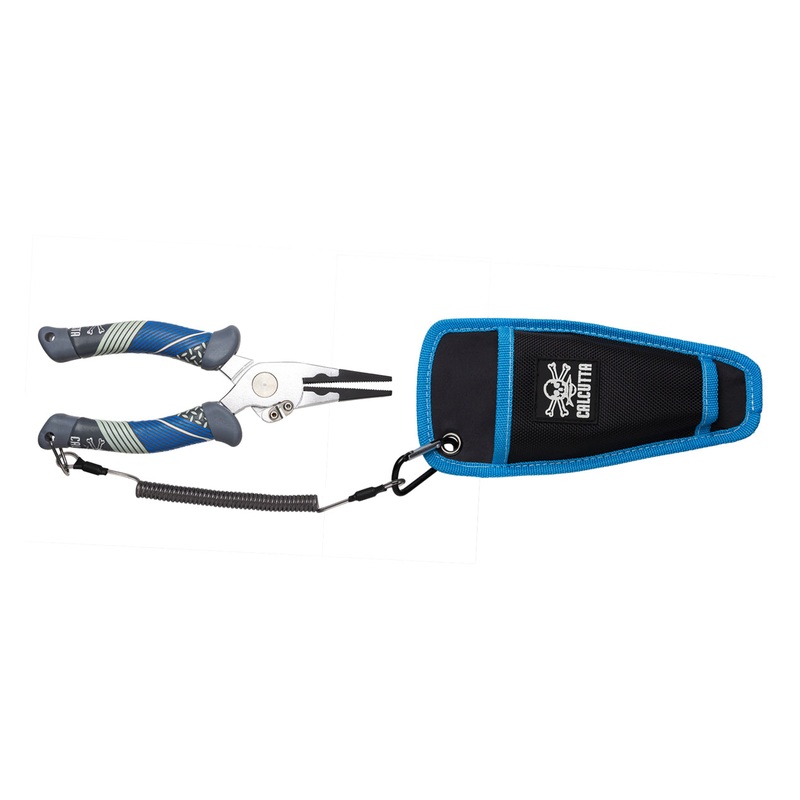 Calcutta Squall Torque Series Straight Jaw 7.5" Aluminum Pliers CSAPRP7