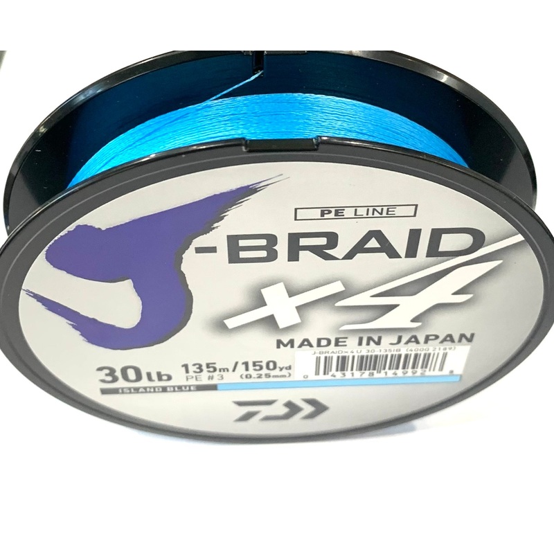 Daiwa J-Braid X4 Island Blue