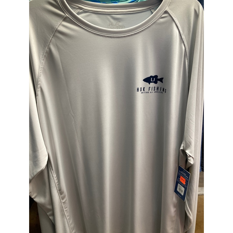 HUK Sunset Bass Long Sleeve 3XL