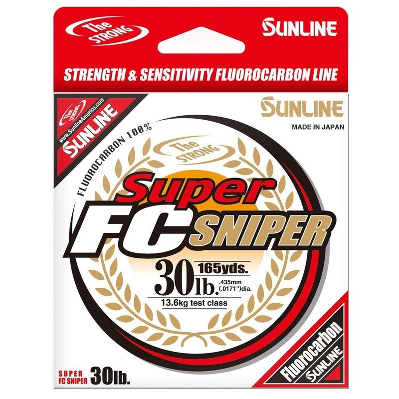 Sunline - Super FC Sniper (Clear Fluorocarbon Spool)