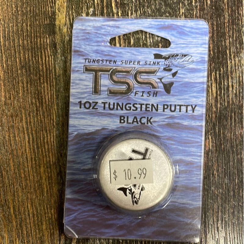 TSS Super Sink 1 oz. Tungsten Putty Black