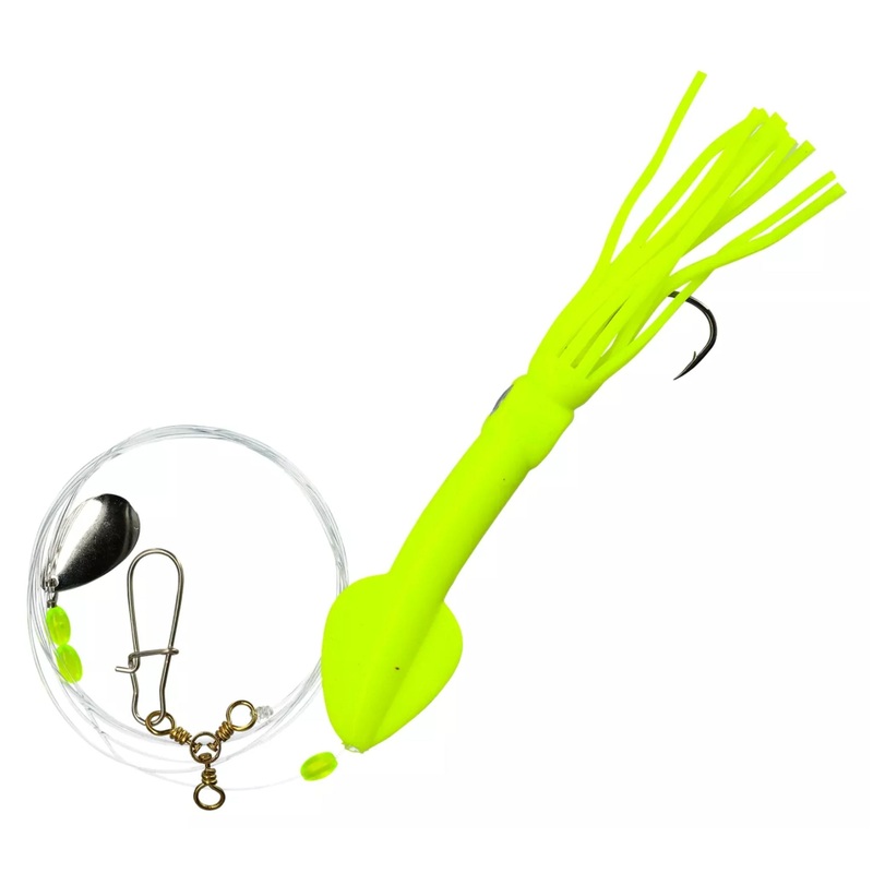 Tsunami Jumbo Fluke Spinner & Squid Rigs