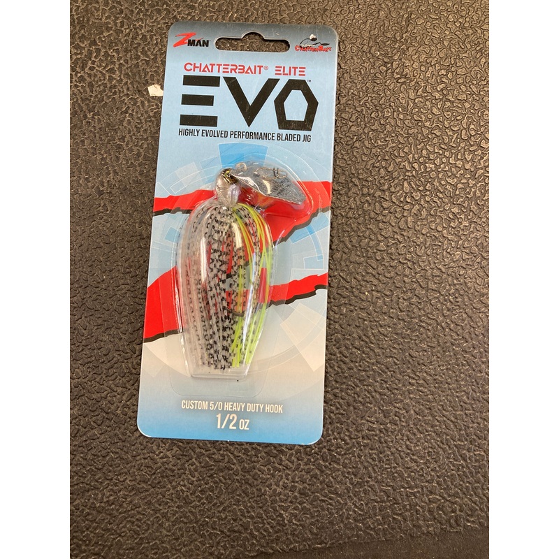 Z Man Chatterbait EVO 1/2 oz 5/0 Glitter Bomb