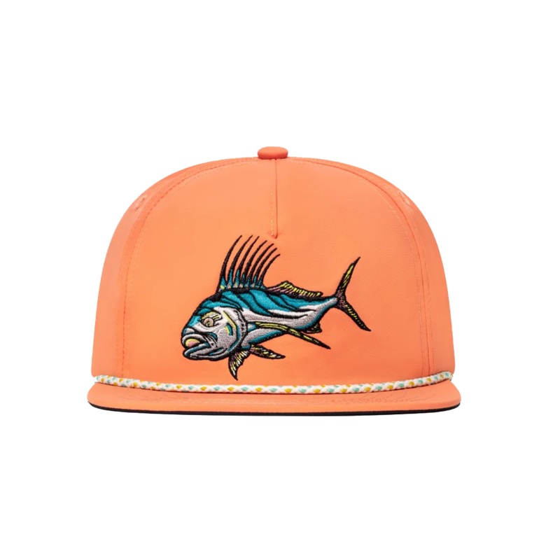 BAJIO Roosterfish Performance Hat - Coral One Size