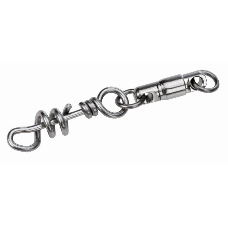 Corkscrew 800lb Snap Swivels