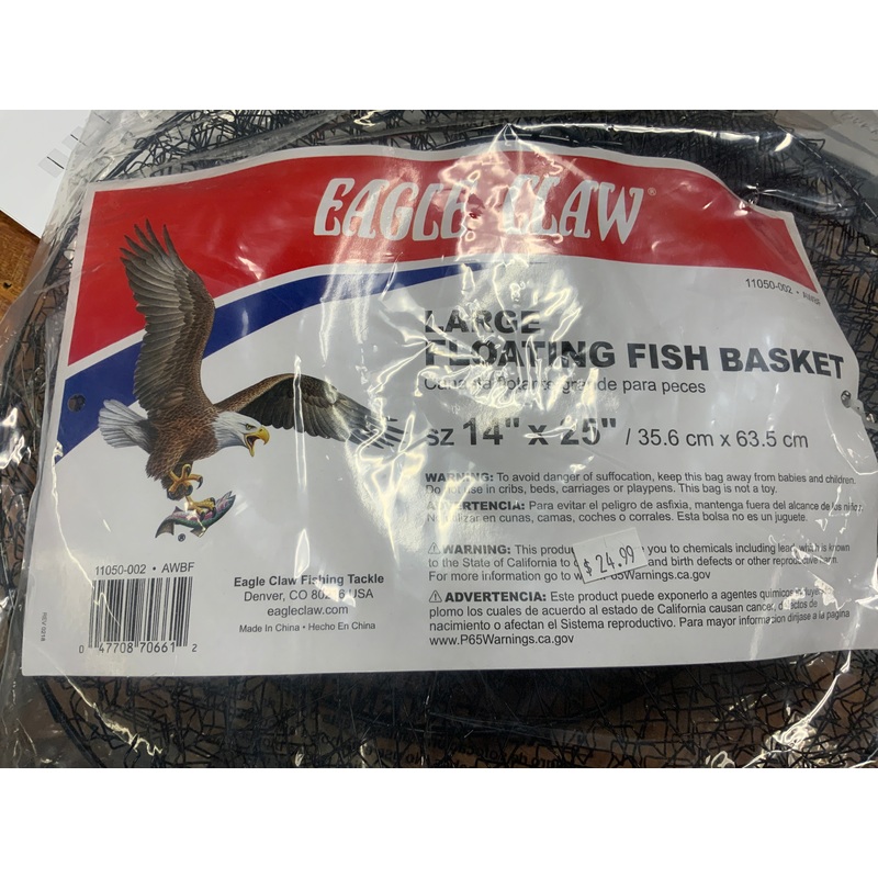 Eagle Claw Floating Fish Basket