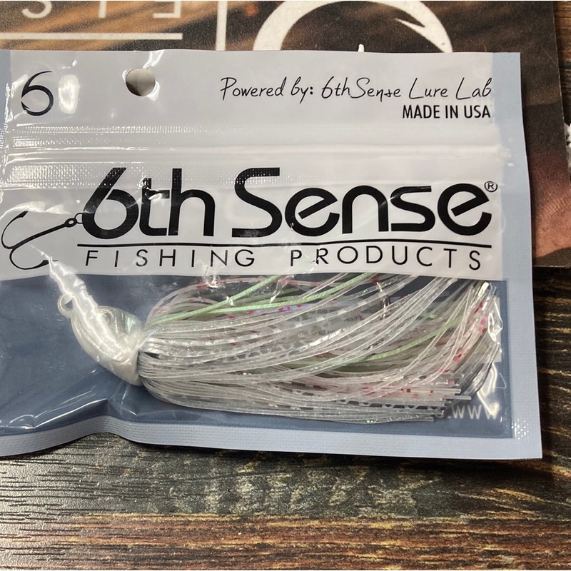 6th Sense OH Braid Jig 7/16 oz. Bleeding Shad