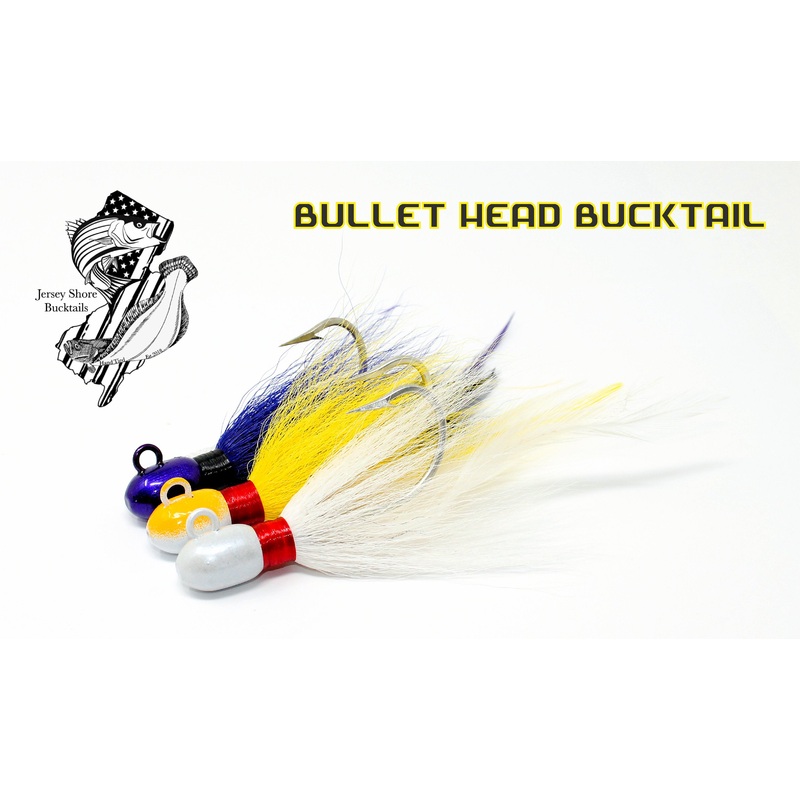 Jersey Shore Bucktails Bullet Head Bucktail Jig