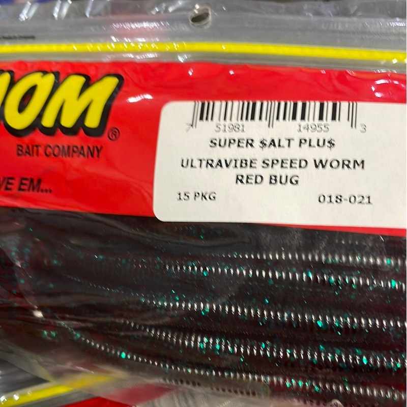 Zoom UV Speed Worm - Red Bug