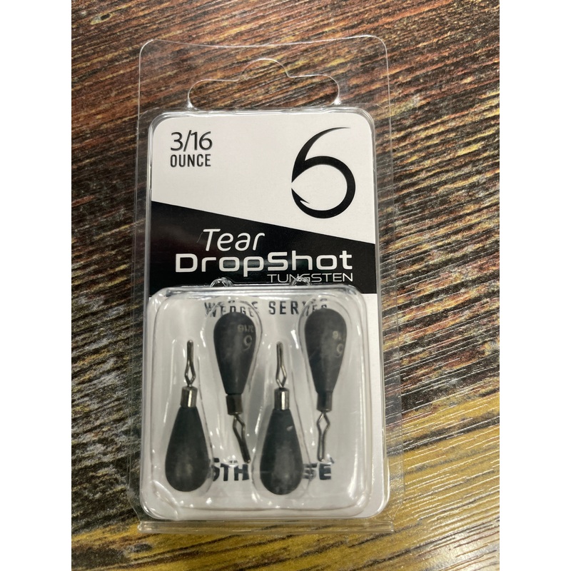 6th Sense 3/16 oz. Tear Drop Shot Weight