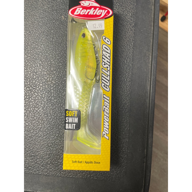 Berkley Cullshad 6" Lime Ice