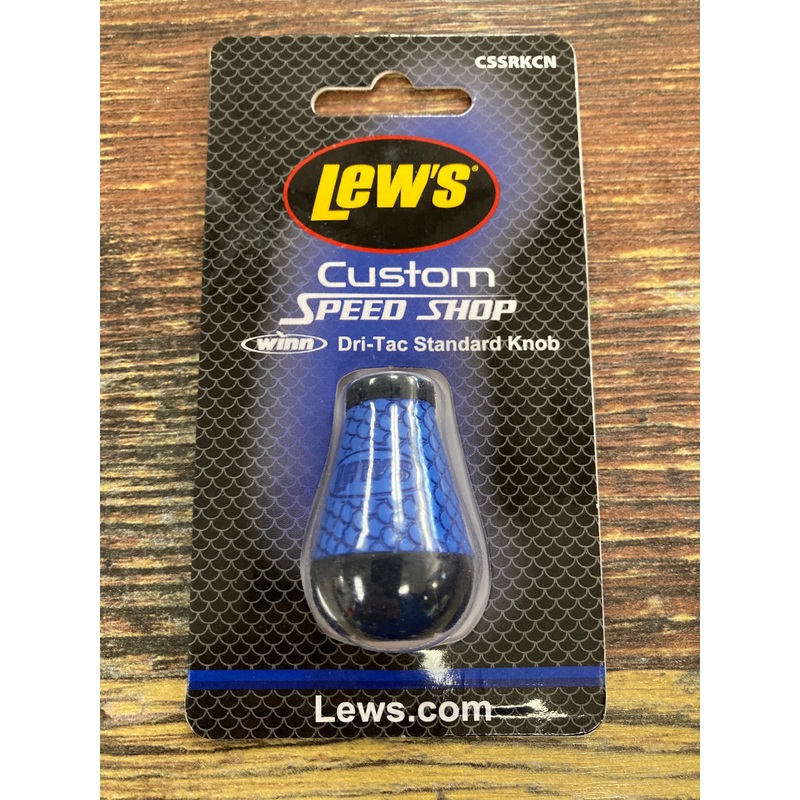 Lews Winn Knob and Cap - Standard - Blue
