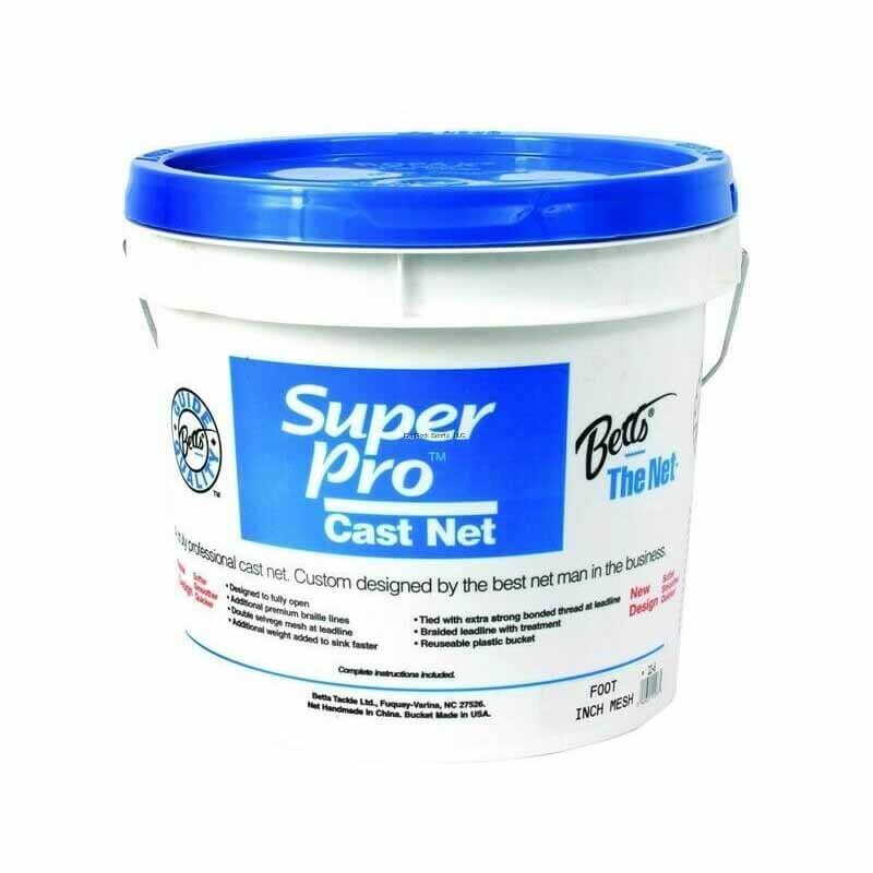 Betts Cast Net 8 Ft. 1/4 Inch Mesh 24-8