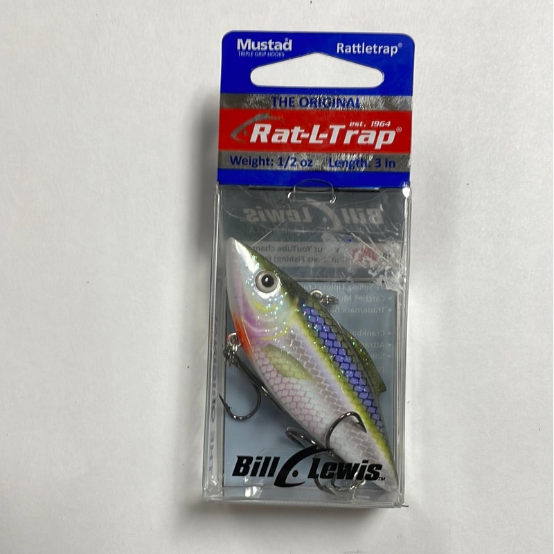 Mustad The Original Rat-T-Trap 1/2 oz. 3 Blue Shiner