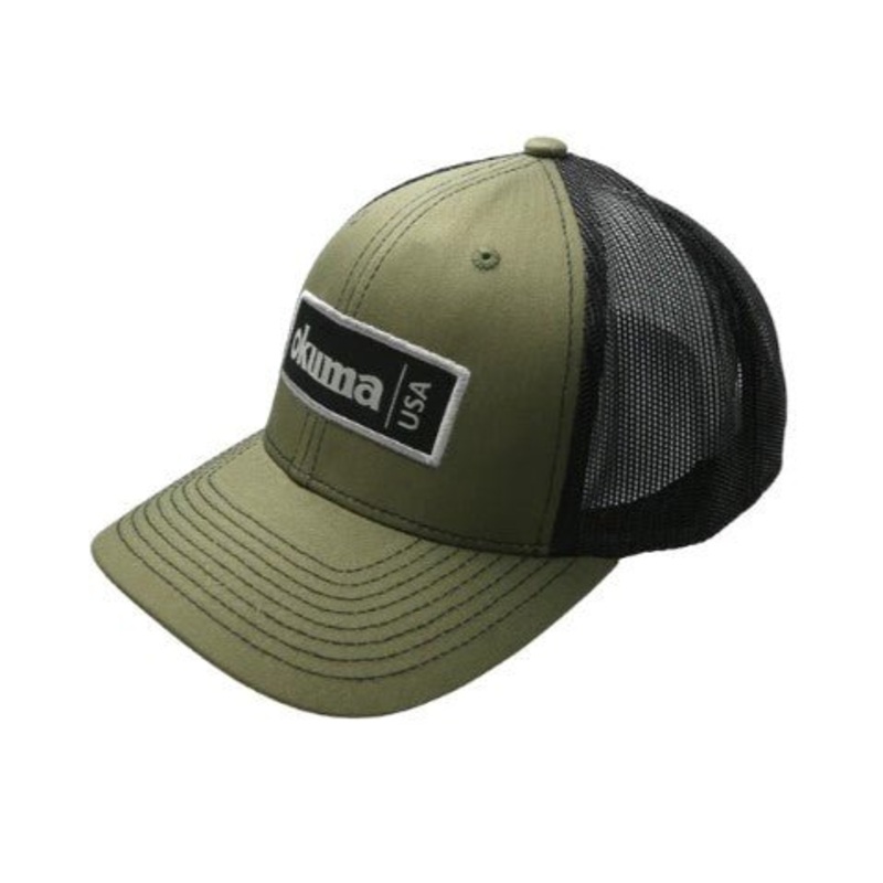 Okuma Mesh Back Olive Hats