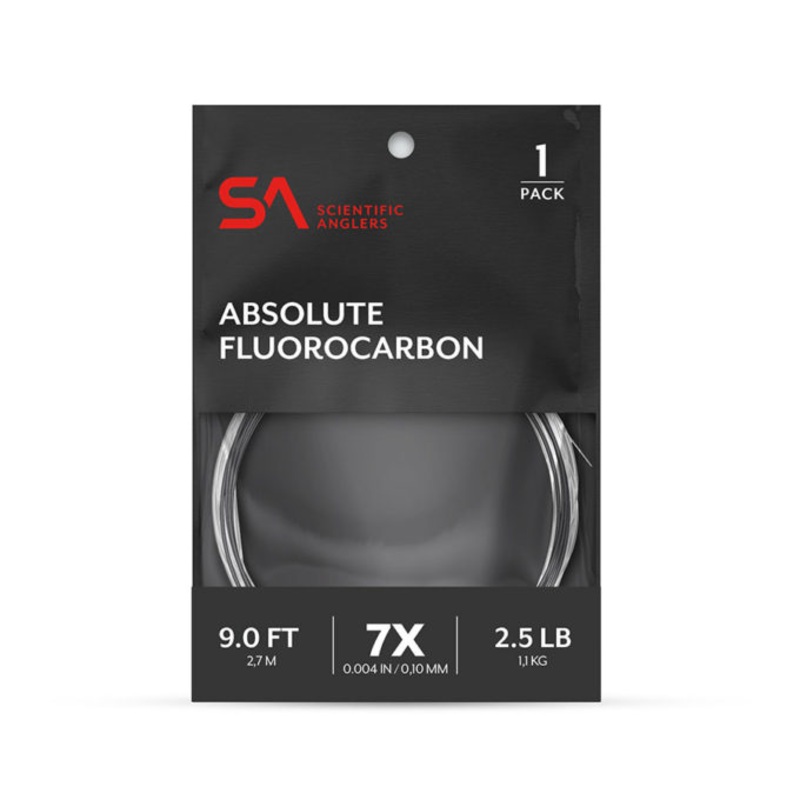 SA Absolute Fluorocarbon Leader 1 Pack