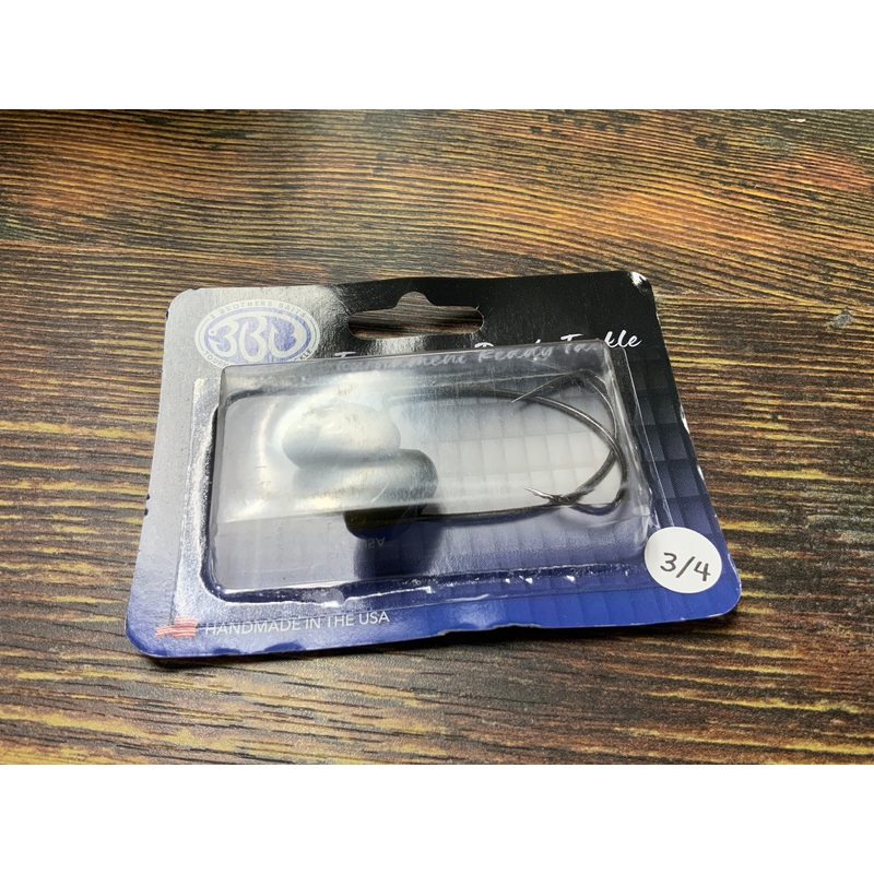 3 Brothers Bait 3/4 oz. Wobble Head - Black