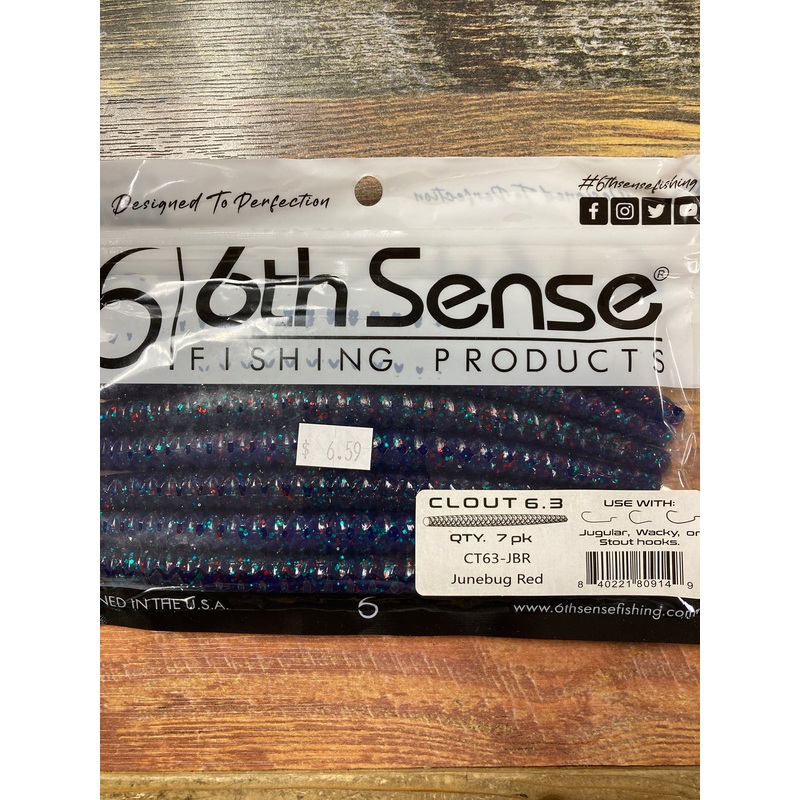 6th Sense Clout 6.3" Junebug Red