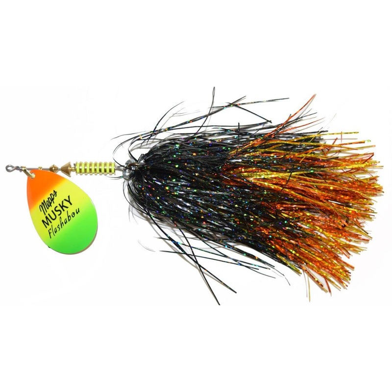 Mepps Musky Flashabou Bucktail - Single Blade