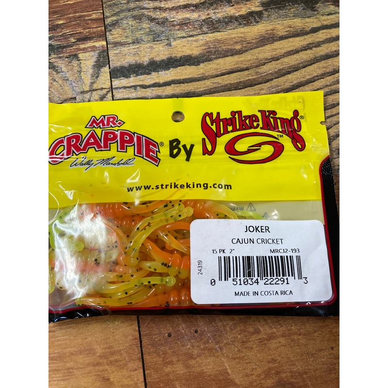 Mr Crappie Joker 2" Cajun Cricket