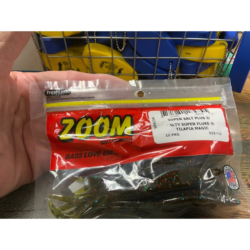 Zoom Super Fluke - Tilapia Magic