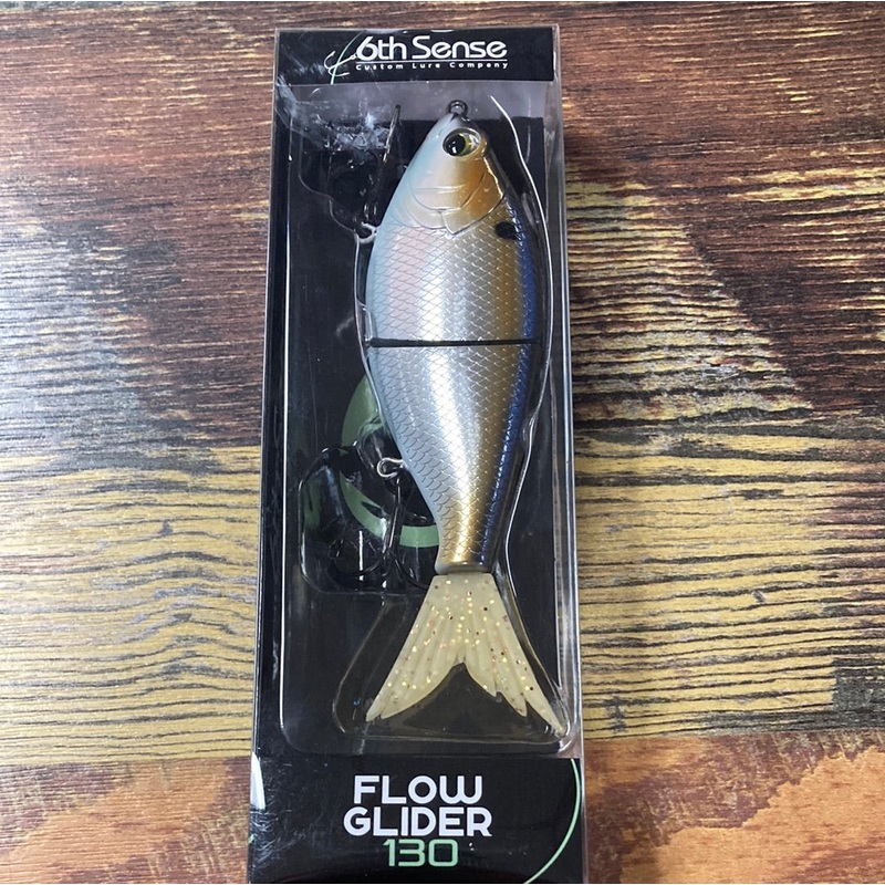 6th Sense Flow Glider 130 - 1.6 oz. 1/0 Threadfin Flash