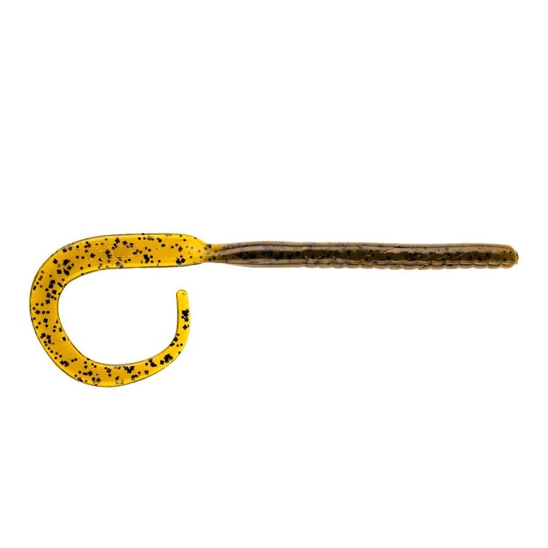 American Baitworks Netbait C-Mac 7'' Ribbon Tail Worm With Baitfuel