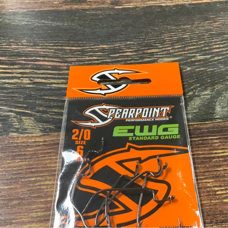 Spearpoint 2/0 EWG Hook 6pk