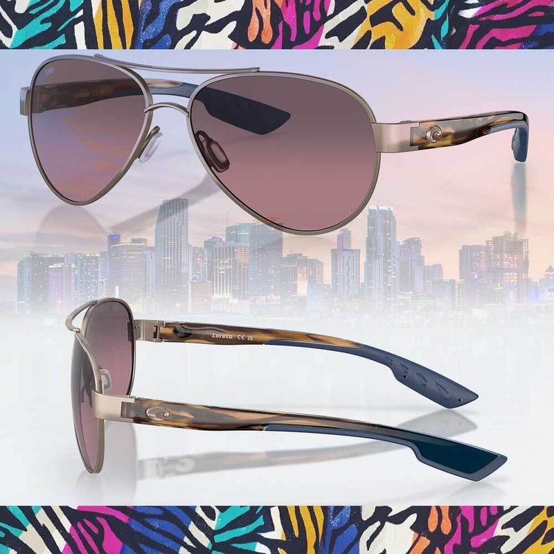 Costa Loreto Golden Pearls Frame Sunglasses