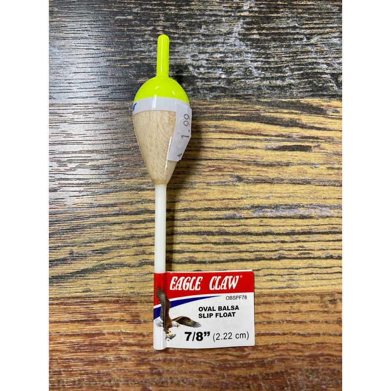 Eagle Claw Balsa Slip Float 7/8