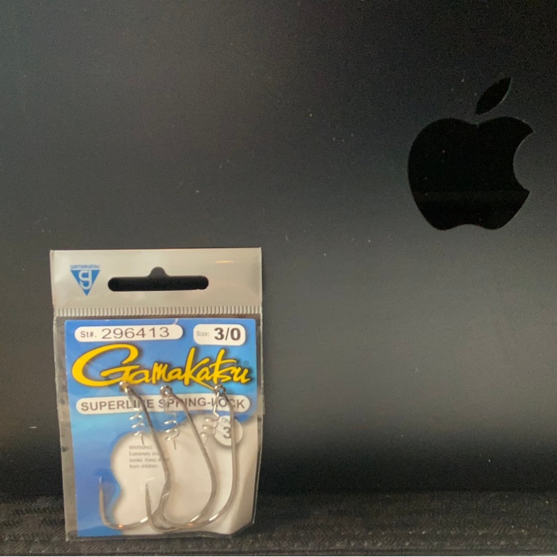 Gamakatsu Seperline Spring Lock 3/0