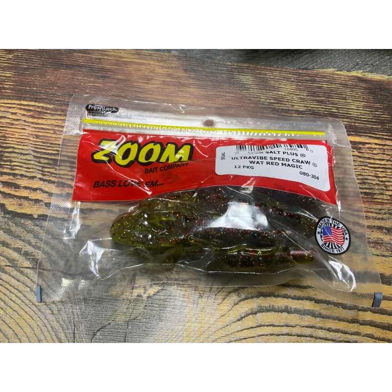 Zoom U-V Speed Craw - Watermelon Red Magic