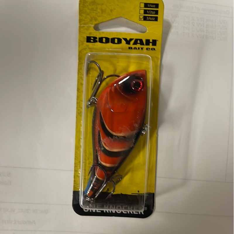 BOOYAH One Knocker 3/4 oz. Tiger Craw