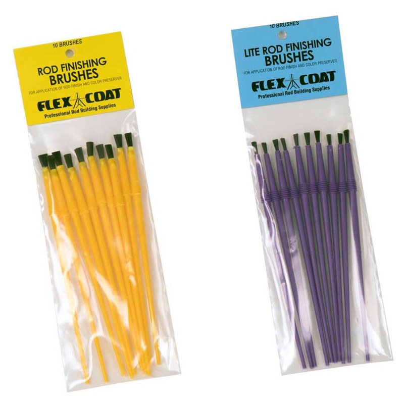 Flex Coat 1/4" Brush 10pk