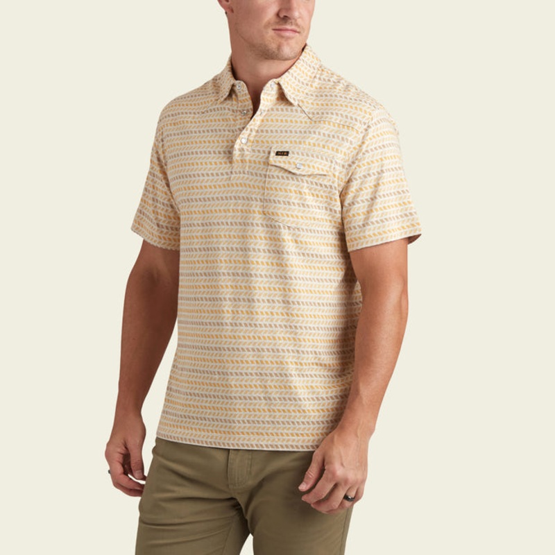 Howler Bros Ranchero Jacquard Polo