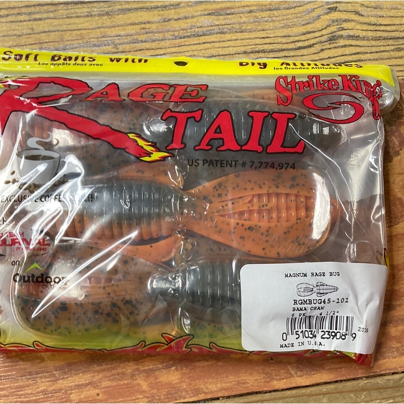 Strike King Rage Mag Bug 4 1/2" Bama Craw