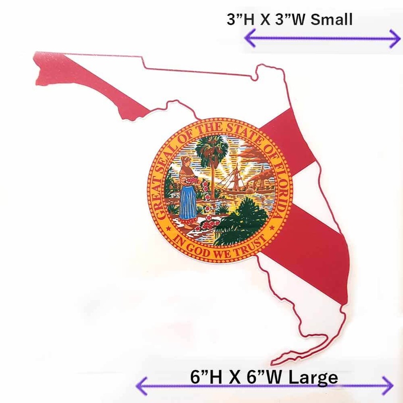 Florida Flag Decal