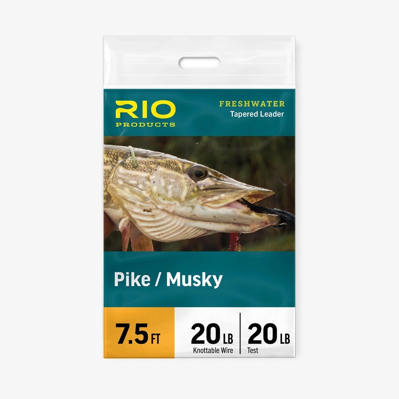 Rio Pike/Musky Leader - 7.5ft