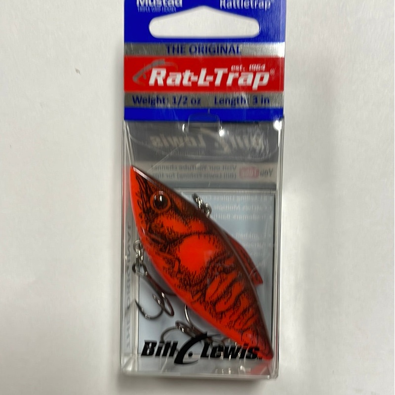 The Original Rat-L-Trap 1/2 oz. 3 Red Crawfish