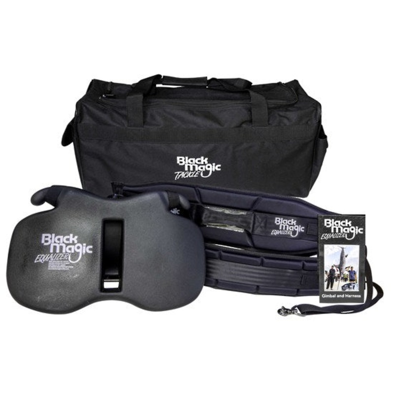 Black Magic XL Wide Belt Plate & Harness