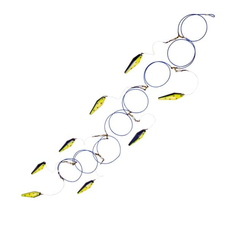 Boone Little Lulu 7.5in Mackerel 8-Pin Rigged Ultimate Pin Tease
