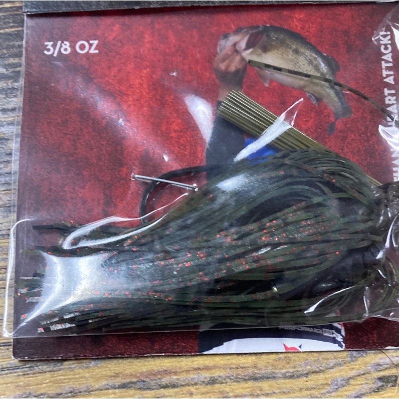 V&M Flipping Jig 3/8 oz. Watermelon Red