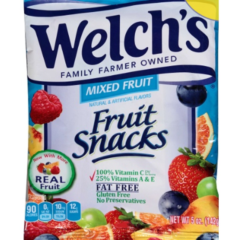 Welch's Mixed Fruit Snacks H/B 5 oz.
