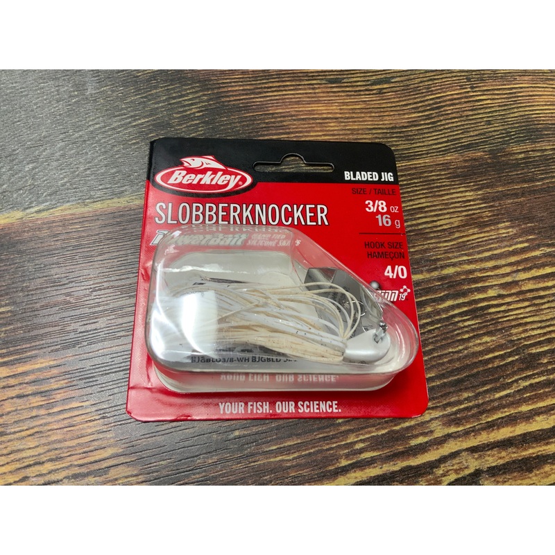 Berkley Slobberknocker 3/8 oz. White