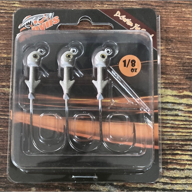 Dobyns D Swim Jig Heads 1/8 oz. Ayu